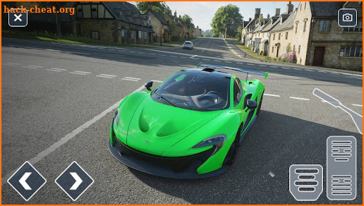 P1 McLaren Speed Car Parking screenshot