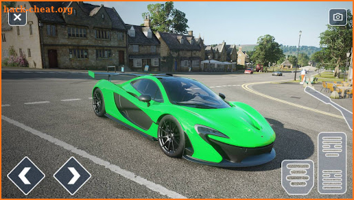 P1 McLaren Speed Car Parking screenshot
