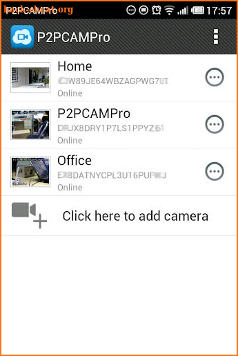 P2PCAMPro screenshot