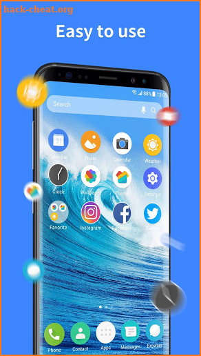 P9 theme for Android 9.0 launcher &wallpaper screenshot
