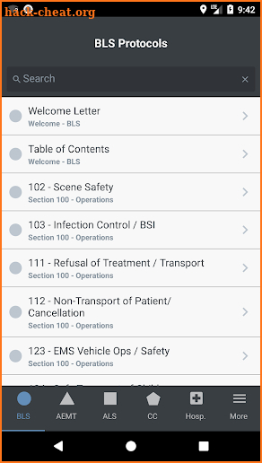 PA EMS Protocols screenshot