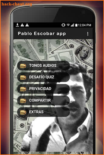 Pablo Escobar tonos frases y mas screenshot