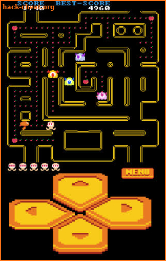 Pac Maze Man Free screenshot