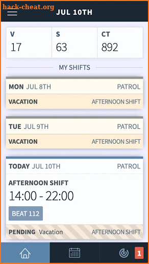 Pace Scheduler screenshot