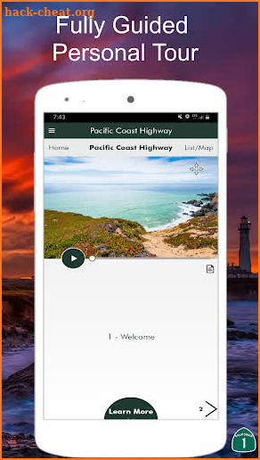 Pacific Coast Highway Route 1 screenshot