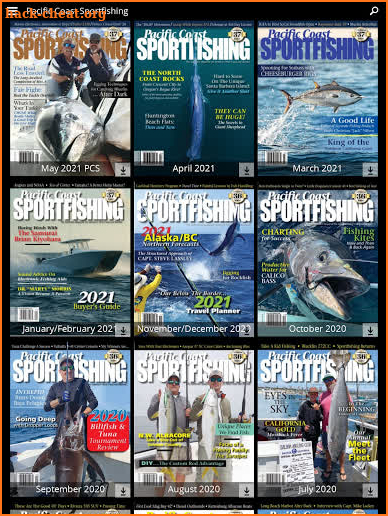 Pacific Coast Sportfishing Mag screenshot