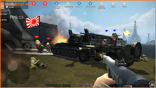 Pacifix War Iwo Jima:WW2 fps screenshot