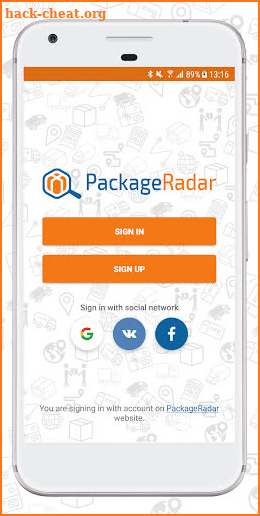 PackageRadar screenshot