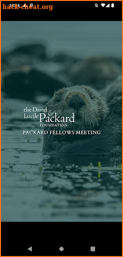 Packard Fellows Meeting screenshot