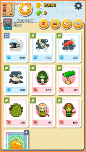 PackRat Card Collecting Game screenshot