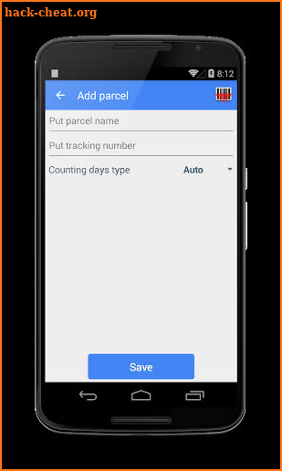 PackTrack Auto Tracking System screenshot