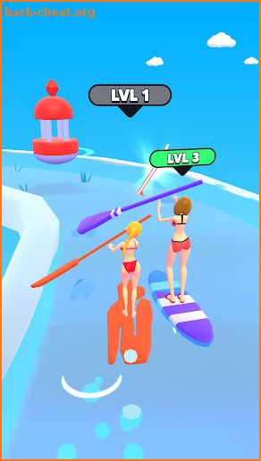 Paddleboard Race screenshot