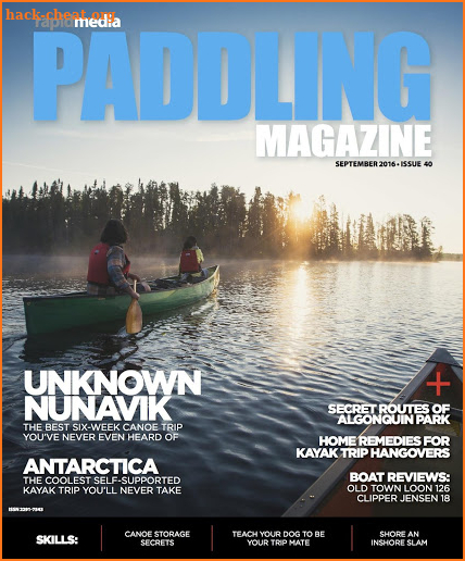 Paddling Magazine screenshot
