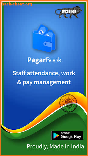 Pagar Book Staff Attendance, Work & Pay Management screenshot