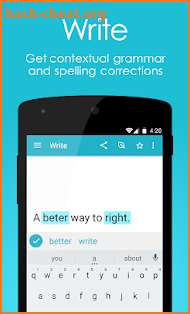 Page: English Grammar & Spell Checker + Translator screenshot