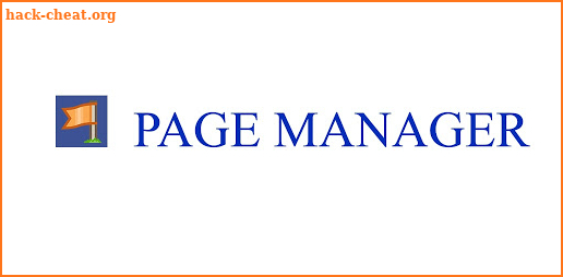 Page Manager screenshot