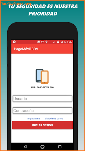Pago Móvil BDV - SMS screenshot