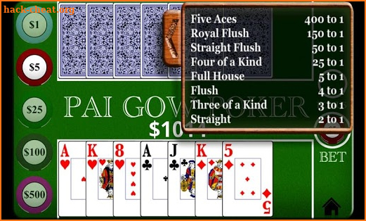 Pai Gow Poker screenshot