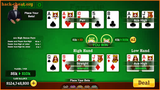 Pai Gow Poker Classic Casino screenshot
