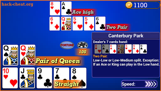 Pai Gow Poker Trainer screenshot