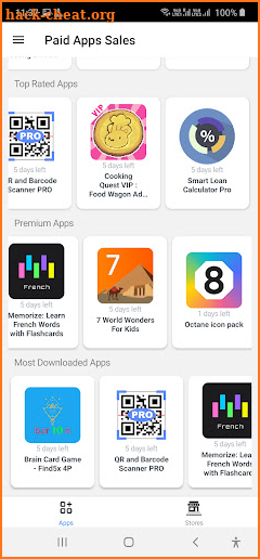 Paid Apps Sales Pro App screenshot