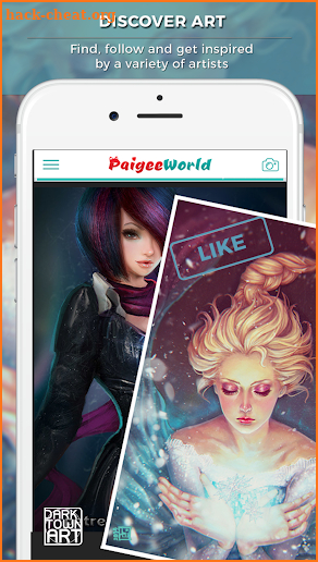 PaigeeWorld - Art and Drawing Community screenshot