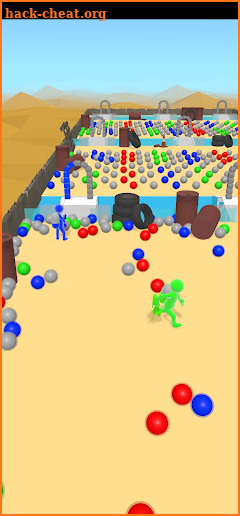 Paint Ball Race 3D screenshot
