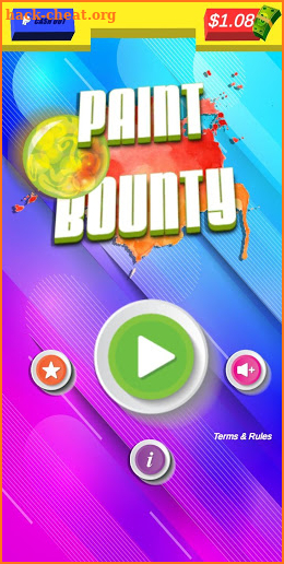 Paint Bounty: Ball Paint Blast Splash Shooter screenshot