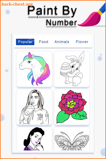 Paint By Number - Free Coloring Art Book screenshot