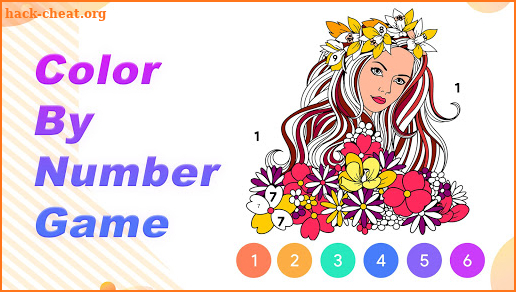 Paint By Number-Free&Fun Coloring Book&Puzzle Game screenshot