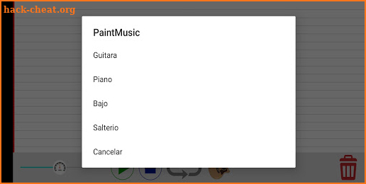 Paint Music - paint and listen screenshot