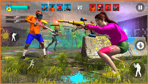 Paintball Arena Battle 3D screenshot