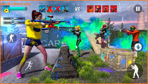 Paintball Arena Battle 3D screenshot