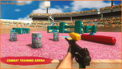 Paintball Arena Combat Shooting screenshot