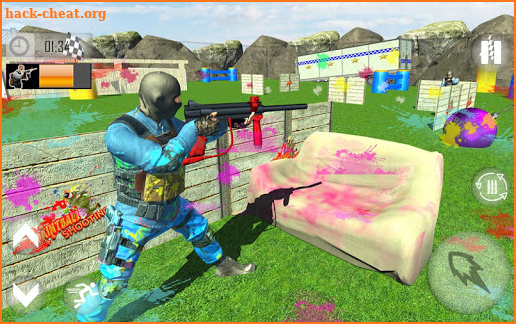 Paintball Battle Royale: Gun Shooting Battle Arena screenshot