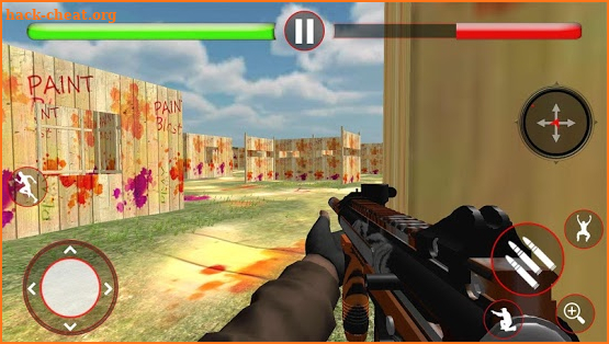 Paintball Battlefield Arena Combat Shooting screenshot