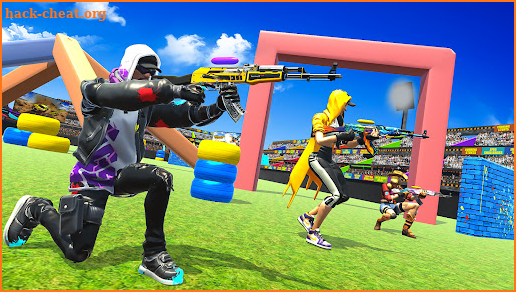 Paintball Gun Shooting Games : Paint Ball Shooter screenshot