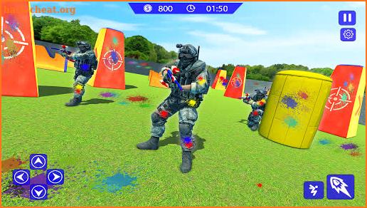 Paintball Gun Strike - Paintball Shooting Game screenshot