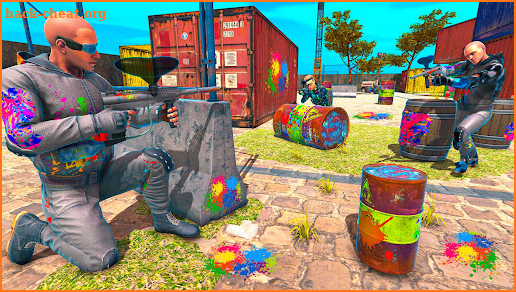 Paintball Shooting 3d Nerf Gun screenshot