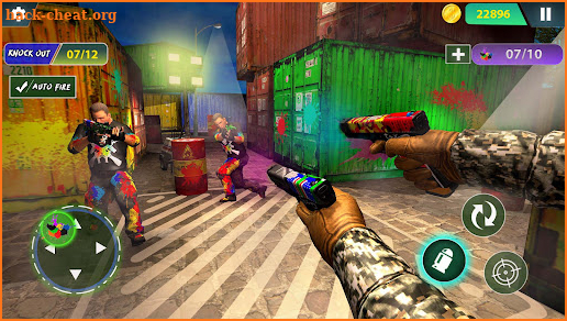 Paintball Shooting 3d Nerf Gun screenshot