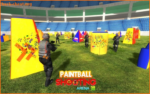 PaintBall Shooting Arena3D : Army StrikeTraining screenshot