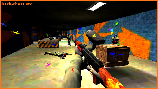 Paintball Shooting Battle - Army Gun Training screenshot
