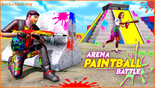 Paintball Shooting Battlefield: Free Gun Games screenshot