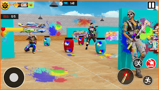 Paintball Shooting Game 3d screenshot