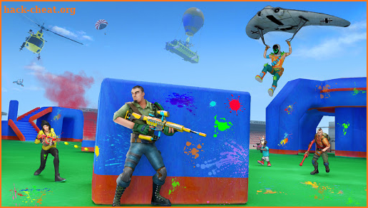 Paintball Shooting Games 3D screenshot
