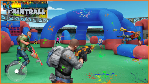 Paintball Shooting Games 3D screenshot