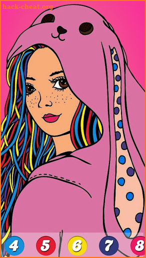 Painter - color by number for adults & kids free screenshot
