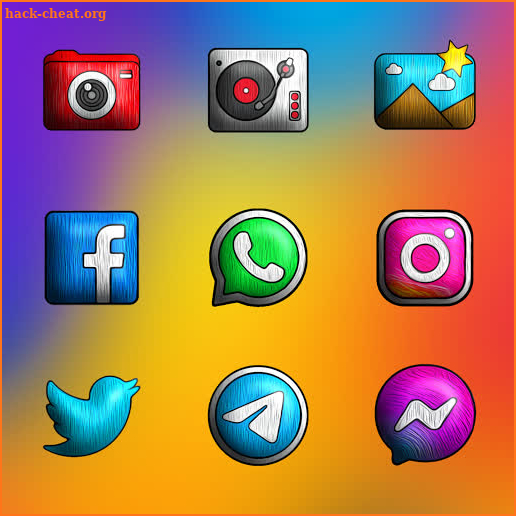 Painting 3D - Icon Pack screenshot