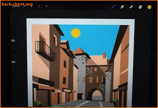 Painting Procreate Art Tips screenshot