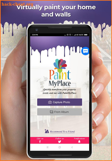 PaintMyPlace - Paint Your Home With Real Colors screenshot